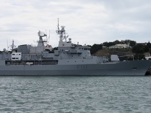 Auckland - Devonport - military boat