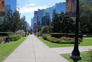 Toronto - alley facing the Legislative Assembly