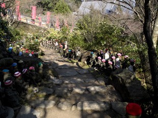 Hiroshima - Miyajima - Daisho-in Temple - Little Buddhas Path