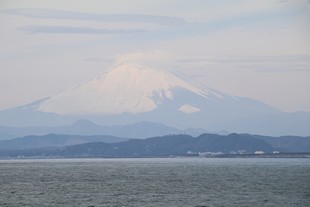 Tokyo - Kamakura - Enoshima Island - view of the Fujiyama