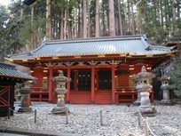 Tokyo - Nikko National Park - Iemitsu Taiyuin Mausoleum - building