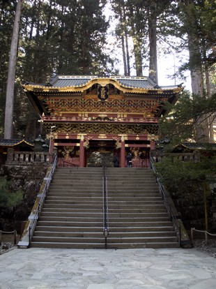 Tokyo - Nikko National Park - Iemitsu Taiyuin Mausoleum - gate