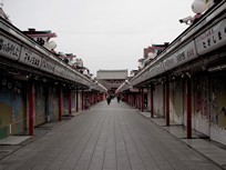 Tokyo - Senso-ji Temple - shopping alley