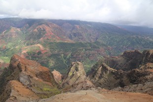 Kauai - Kokee Road - Waimea Canyon Lookout - view #2