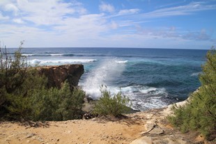 Kauai - Maha’ulepu Cliff Trail - view #1