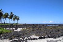 Big Island - Pu'uhonua O Hōnaunau National Historical Park - view on the sea