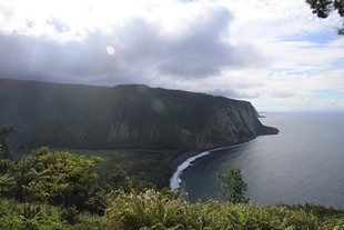 Big Island - Waipio Valley Lookout - valley view