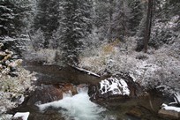 Grand Teton National Park - Jenny Lake - Hidden Falls - view #3