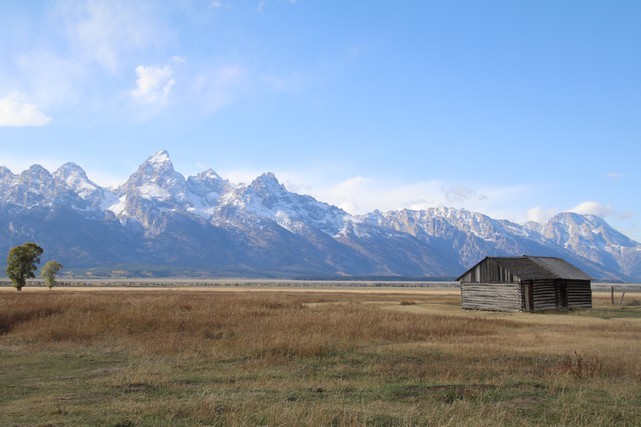 Grand Teton National Park - view on the Teton Range