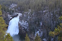 Yellowstone National Park - Canyon Village - Grand Canyon of the Yellowstone - Upper Falls
