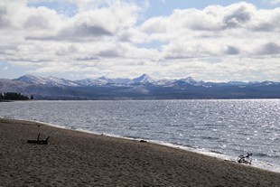 Yellowstone National Park - Lake Village - Yellowstone Lake - view #1