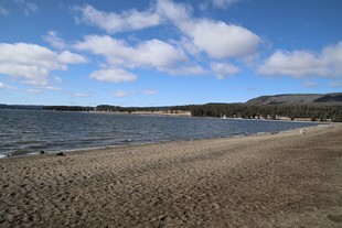Yellowstone National Park - Lake Village - Yellowstone Lake - view #2