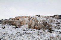 Yellowstone National Park - Mammoth Hot Springs - Mammoth Hot Springs Terraces - Cleopatra Terrace