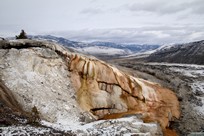 Yellowstone National Park - Mammoth Hot Springs - Mammoth Hot Springs Terraces - Cupid Spring