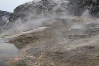 Yellowstone National Park - Mammoth Hot Springs - Mammoth Hot Springs Terraces - Mound Spring - view #1