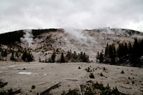 Yellowstone National Park - Mammoth Hot Springs - Mammoth Hot Springs Terraces