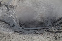 Yellowstone National Park - Norris - Norris Geyser Basin - Back Basin - Blue Mud Steam Vent