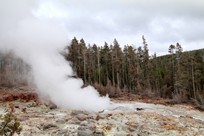 Yellowstone National Park - Norris - Norris Geyser Basin - Back Basin - Steamboat Geyser