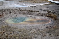 Yellowstone National Park - Old Faithful Village - Upper Geyser Basin - Belgian Pool