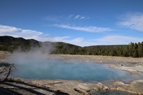 Yellowstone National Park - Old Faithful Village - Biscuit Basin - Black Diamond Pool