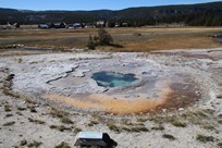 Yellowstone National Park - Old Faithful Village - Upper Geyser Basin - Despression Geyser