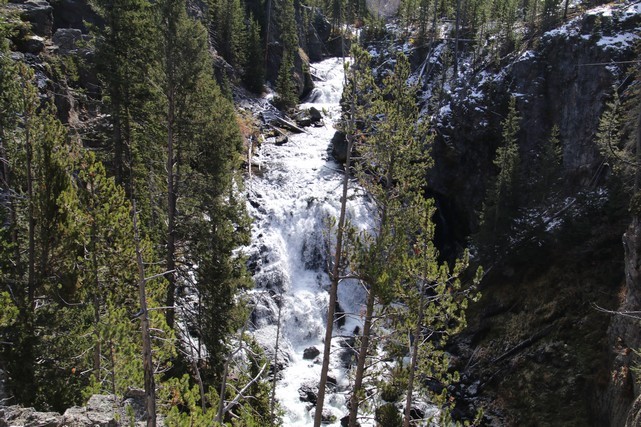 Yellowstone National Park - Old Faithful Village - Kepler Cascades