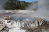 Yellowstone National Park - Old Faithful Village - Upper Geyser Basin - Punch Bowl Spring