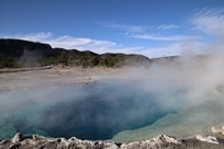 Yellowstone National Park - Old Faithful Village - Biscuit Basin - Sapphire Pool
