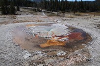 Yellowstone National Park - Old Faithful Village - Upper Geyser Basin - Tardy Geyser