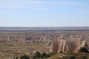 Badlands National Park - Window Trail Overlook - view #1